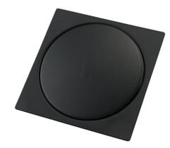 Ralo Click Black Matte Quadrado Inox 10 Cm X 10 Cm Banheiro