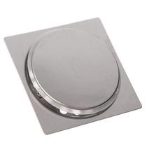 Ralo Click Easy Em Inox 10x10 Para Banheiros E Box - Western