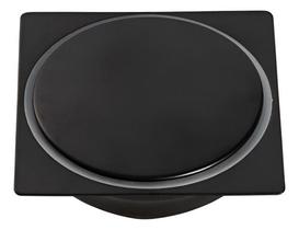 Ralo Click Inox - Preto - 10x10cm Ralo Click Inox - Preto - 10x10cm