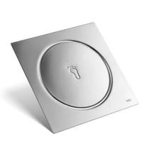 Ralo Click Inteligente 10x10 Cm Quadrado Redondo Inox Cromado - Veda Cheiro Banheiro Casa Cozinha forma:quadrado1 unida Ralo Click Inteligente 10x10 Cm Quadrado Redondo Inox Cromado - Veda Cheiro Banheiro Casa Cozinha forma:quadrado1 unida