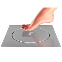 Ralo Click Inteligente Lorben Para Banheiro 15Cm Aço Inox