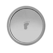 Ralo Click Inteligente P/ Banheiro Redondo 10 Cm Inox Cromo