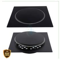 Ralo Click Inteligente Para Banheiro Quadrado Inox Cromado Veda Cheiro Cód. 8625 Ralo Click Inteligente Para Banheiro Quadrado Inox Cromado Veda Cheiro Cód. 8625