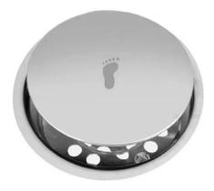 Ralo Click Inteligente Redondo 10x10 Cm Cromado Ralo Click Inteligente Redondo 10x10 Cm Cromado