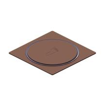Ralo Click Quadrado Corten 10x10cm Inox