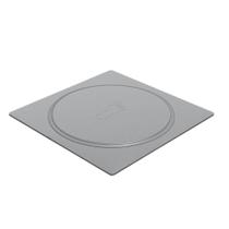 Ralo Click Quadrado Cromado 15x15cm Inox Ralo Click Quadrado Cromado 15x15cm Inox