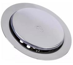 Ralo Click Redondo Inox 10cm x10cm Dama Ralo Click Redondo Inox 10cm x10cm Dama