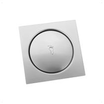 Ralo Click Up 10x10 Inox Quadrado Inteligente Cromado Para Banheiro Cozinha Ralo Click Up 10x10 Inox Quadrado Inteligente Cromado Para Banheiro Cozinha