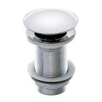 Ralo Click Válvula Up Inox Cuba Cromado Vidro E Louça Banheiro Ralo Click Válvula Up Inox Cuba Cromado Vidro E Louça Banheiro