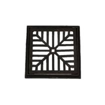 Ralo com Caixilho de Ferro Fundido 1105.B-FSC para Esgoto 15x15cm Fundição São Cristóvão
