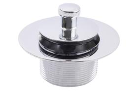 Ralo de banheira SUPPLYGIANT 3,5 cm cromado com sistema de levantar e girar Ralo de banheira SUPPLYGIANT 3,5 cm cromado com sistema de levantar e girar