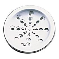 Ralo De Banheiro Cromado Inox Lavabo 10x10 150 mm