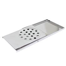 Ralo De Banheiro Inteligente Para Box Em Aço Inox Ralo Luxo Pratic De Escoamento Não Acúmulo de Água Ralo De Banheiro Inteligente Para Box Em Aço Inox Ralo Luxo Pratic De Escoamento Não Acúmulo de Água