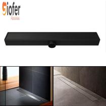 Ralo de Banheiro Linear Sifonado Invisível Oculto 7cm x 50cm Giofer