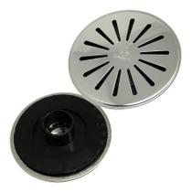 Ralo De Fundo Inox/abs Encaixe Cano 60mm Piscina Alvenaria Ralo De Fundo Inox/abs Encaixe Cano 60mm Piscina Alvenaria