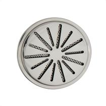 Ralo de fundo Inox Anti Hair e Anti turbilhão Encaixe em tubo de 50mm para Piscina