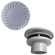 Ralo De Fundo Piscina Dreno De Fibra Tubo 50 Mm Encaixe