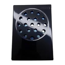 Ralo De Passagem Inteligente P/Box De Banheiro Inox Pratic preto brilho
