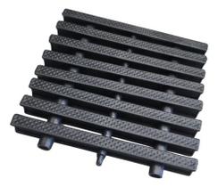 Ralo De Plástico Preto 20cm 1 Metro - Modelo Flex Palito