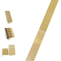 Ralo Dourado 6x50 Aço Carbono Elegance com Coletor Para Arquitetos