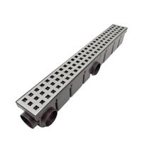 Ralo Externo Quintal 6x50 Inox 304 Quadrangular Cocho Marrom