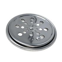 Ralo Fecho Inteligente 15x15cm Inox Redondo Cozinha de Apoio CasaGrande Mundial
