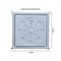 Ralo Grelha 15x15 Cores
