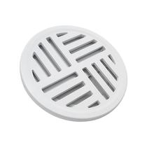 Ralo Grelha Anti-inseto Automático Inteligente Redondo 10x10cm Banheiro Lavatório Branco ABS