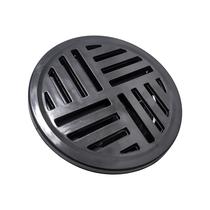 Ralo Grelha Anti-inseto Automático Inteligente Redondo 10x10cm Banheiro Lavatório Preto ABS
