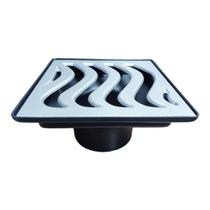 Ralo grelha elite reforçado 19x19 com caixa coletora saida baixa