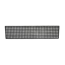 Ralo Grelha Ferro Fundido Quadriculada 1119-FSC para Esgoto 30x100cm Preto