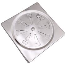 Ralo grelha inox 15x15 abre e fecha banheiro quadradro