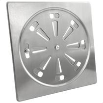 Ralo Grelha Inox Escovado Para Banheiro 15x15 cm Tampa Ralo Abre e Fecha Alto Padrão Varanda Box Lavabo 15cm Antiodor Antiinsetos Ralo Grelha Inox Escovado Para Banheiro 15x15 cm Tampa Ralo Abre e Fecha Alto Padrão Varanda Box Lavabo 15cm Antiodor Antiinsetos