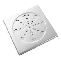 Ralo Grelha Inox Para Banheiro Redondo 10x10 Com Fecho CasaGrande Mundial - Um Novo Conceito.