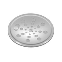 Ralo Grelha Inox Para Banheiro Redondo 10x10 Com Fecho