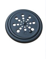 Ralo Grelha Inox Preto Black Banheiro Redondo 15x15 C/ Caixilho Ralo Grelha Inox Preto Black Banheiro Redondo 15x15 C/ Caixilho