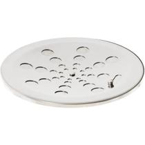 Ralo Grelha Inox Redonda 10cm Polida Sem Caixilho Com Fecho - ESTILMAX Ralo Grelha Inox Redonda 10cm Polida Sem Caixilho Com Fecho - ESTILMAX