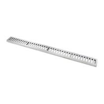 Ralo Grelha Linear 7126GDA Alumínio Fundido Escovado 8x100cm GDA
