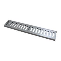 Ralo Grelha Linear com Caixilho em Alumínio Escovado 20x50cm Ralo Grelha Linear com Caixilho em Alumínio Escovado 20x50cm