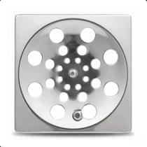 Ralo Grelha Quadrada Aço Inox Rotativa Com Abre e Fecha 15x15cm Ralo Grelha Quadrada Aço Inox Rotativa Com Abre e Fecha 15x15cm