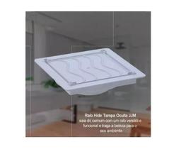 Ralo Hide Tampa Oculta Branca 100X100
