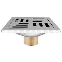Ralo Inox 10x10 Banheiro Lavabo Anti Odor Anti Inseto Casa Cozinha Quintal Lavanderia Higienico Resistente Seguro Ralo Inox 10x10 Banheiro Lavabo Anti Odor Anti Inseto Casa Cozinha Quintal Lavanderia Higienico Resistente Seguro
