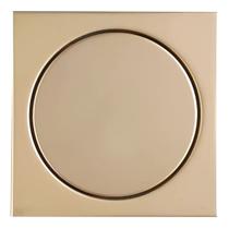 Ralo Inox 12,5x12,5 Elegance Ouro Matte Aço 304 - Mozaik