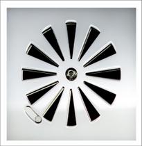 RALO INOX 304 2mm E BASE ALUMINIO SOLAR COM FECHO 15X15