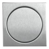 Ralo Inox Elegance Escovado 17,5cm x 17,5cm p/ Cx De 150mm