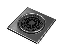 Ralo Inox Elegance Thay 17,5x17,5 P/ Cx 150mm Escovado