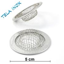 Ralo inox para lavanderia 5cm - Msl