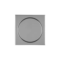 Ralo Inox Sem Furos Mzk 12,5x12,5 cm Prata