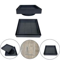 Ralo Inteligente 13x13 Oculto Piso/ Porcelanato Cor Cinza Ralo Inteligente 13x13 Oculto Piso/ Porcelanato Cor Cinza