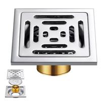 Ralo Inteligente Aço Inox Anti Odor Insetos 10X10 Banheiro Casa - ideal importados